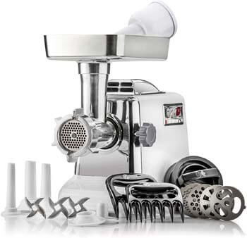 7. The Heavy-Duty STX Megaforce Classic 3000 Series Air Cooled Electric Meat Grinder