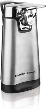 7. Hamilton Beach Electric Can Opener 76777