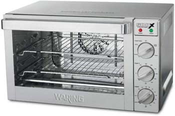 2. Waring Commercial WCO500X 1/2-Sheet Pan Sized Convection Oven