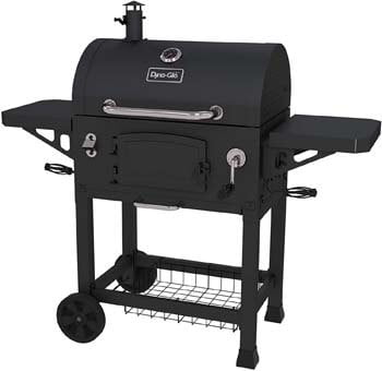 10. Dyna-Glo DGN486DNC-D Heavy-duty Charcoal Grill, Large, Black