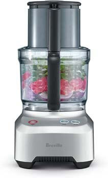 8. Breville BFP660SIL Sous Chef 12 Cup Food Processor, Silver