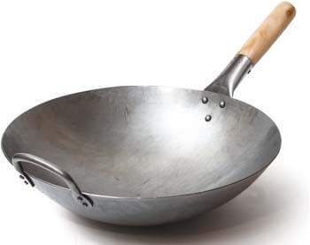 1. Craft Wok Traditional Hand Hammered Carbon Steel Pow Wok