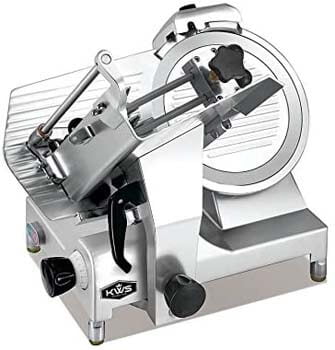 8. KWS MS-12HP Premium 450w Electric Meat Slicer 12-Inch Stainless Blade