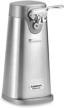 9. Cuisinart Deluxe Stainless Steel Electric Can Opener