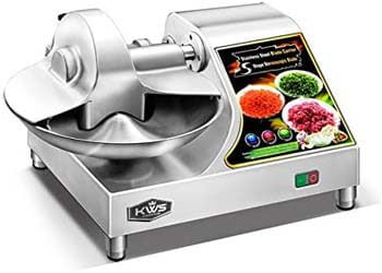 9. KWS BC-400 Commercial 1350W 1.5HP Stainless Steel Buffalo Chopper Bowl Cutter Food Processor