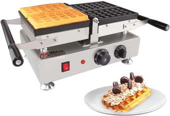 7. ALDKitchen Waffle Maker with Removable Plates