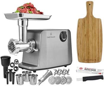 9. ChefWave Electric Meat Grinder