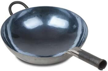 6. Chinese Hand Hammered Iron Woks and Stir Fry Pans