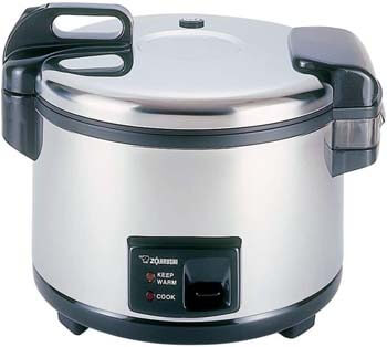 3. Zojirushi NYC-36 20-Cup (Uncooked) Commercial Rice Cooker and Warmer, Stainless Steel