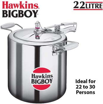 8. Hawkings Bigboy Aluminium Pressure Cooker