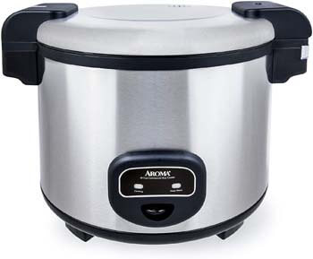 2. Aroma Housewares 60-Cup (Cooked) (30-Cup UNCOOKED) Commercial Rice Cooker