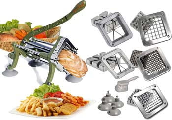 4. Tiger Chef French Fry Cutter Commercial Grade Heavy Duty Vegetable Slicer Machine