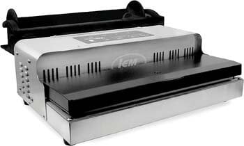 9. LEM Products 1088B MaxVac 1000 Vacuum Sealer with Bag Holder & Cutter, Grey