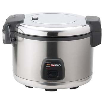 4. Value Series RC-S300 Rice Cooker - 60 Cup, Stainless Steel