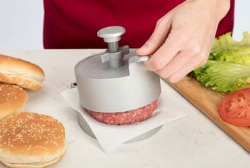 2. Cuisinart CABP-300 Adjustable Burger Press, Makes 1/4lb to 3/4lb Patties