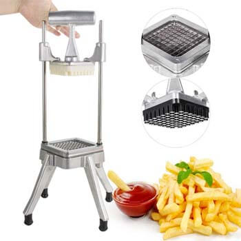 5. Zinnor Stainless Steel Restaurant Commercial Potato Vegetable Fruit Dicer