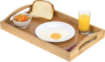 5. HOME IT Serving tray bamboo