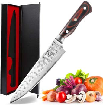 10. Imarku Pro Chef’s Knife, High Carbon Stainless Steel Kitchen Knife