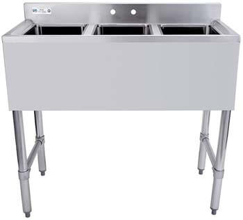 2. HALLYSINKS & TABLES H 3 Compartment Sink