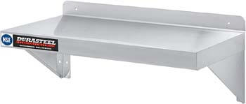 1. DuraSteel Stainless Steel Wall Shelf