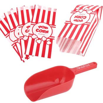 1. Poppy's Popcorn Scoop and Popcorn Bags Bundle