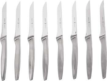 8. J.A. Henckels International Stainless Steel 8-Piece Steak Knife Set