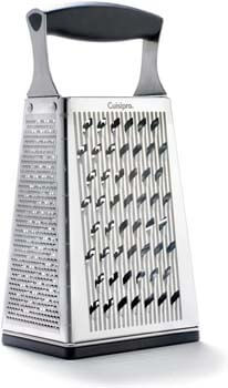 1. Cuisipro Surface Glide Technology 4-Sided Boxed Grater