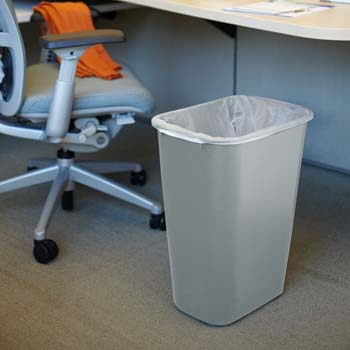 5. Rubbermaid Commercial 2957 LLDPE 10-Gallon Deskside Large Trash Can