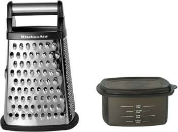 3. KitchenAid Gourmet 4-Sided Stainless Steel Box Grater