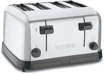 1. Waring WCT708 Commercial 4 Slice Toaster