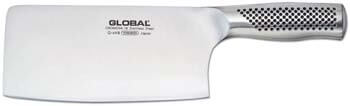 3. Global Kitchen-Knives Chop & Slice 7-Inch Chinese Chef's Knife/Cleaver, Stainless Steel