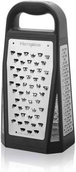 10. Microplane Elite Five Blade Box Grater