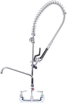 6. Ridgeyard Commercial Wall Mounted Pre-Rinse Faucet