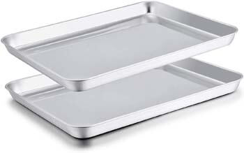 1. TeamFar Baking Sheet Set of 2