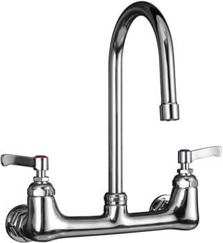 9. MSTJRY Commercial Wall Mount Faucet, Commercial Sink Faucet