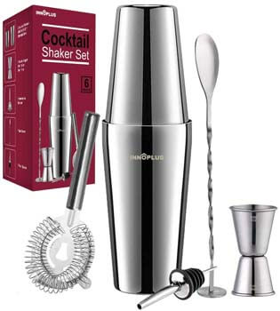 6. Cocktail Shaker, Martini Shaker, Drink Shaker, Cocktail Shaker Set