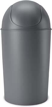 6. Umbra Grand Swing Top Garbage Large Capacity 10 Gallon Kitchen Trash Can