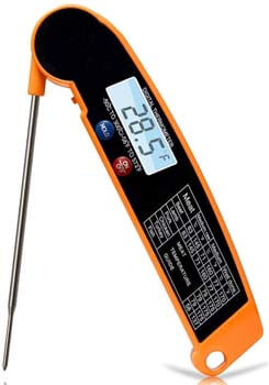 5. JAKO-T3 Pro Meat Thermometer with Backlight & Calibration