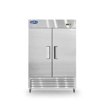 4. kalifon Reach-in Commercial Freezer 2 Door Stainless Steel Freezer