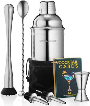 10. Cocktail Shaker Set Drink Mixer