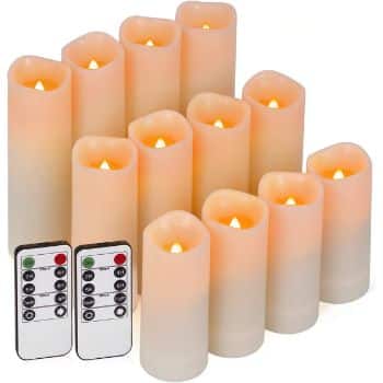 2. Enido Flameless Candles