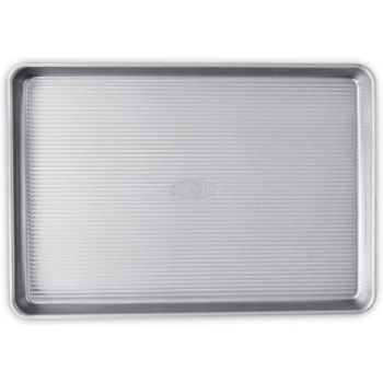 2. USA Pan Bakeware Half Sheet Pan, Warp Resistant Nonstick Baking Pan