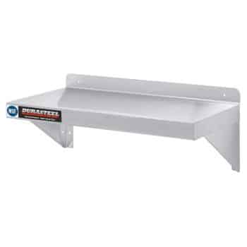 3. DuraSteel Stainless Steel Wall Shelf