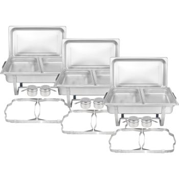 1.TigerChef Chafing Dish Buffet Set - Chafing Dishes Stainless Steel -