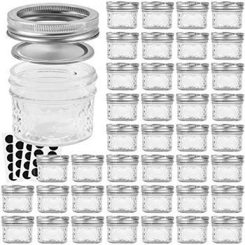 2. VERONES Mason Jars Canning Jars