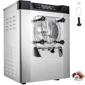 2. VEVOR Commercial Ice Cream Machine 1400W 20L/5.3 Gal Per Hour Hard Serve Yogurt Maker with LED Display