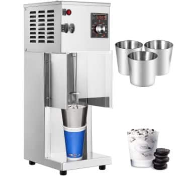 6. VEVOR 110V Ice Cream Blizzard Maker, 800W Electric Blizzard Ice Cream Machine 10-Speed Levels Adjustable, Commercial Blizzard Maker